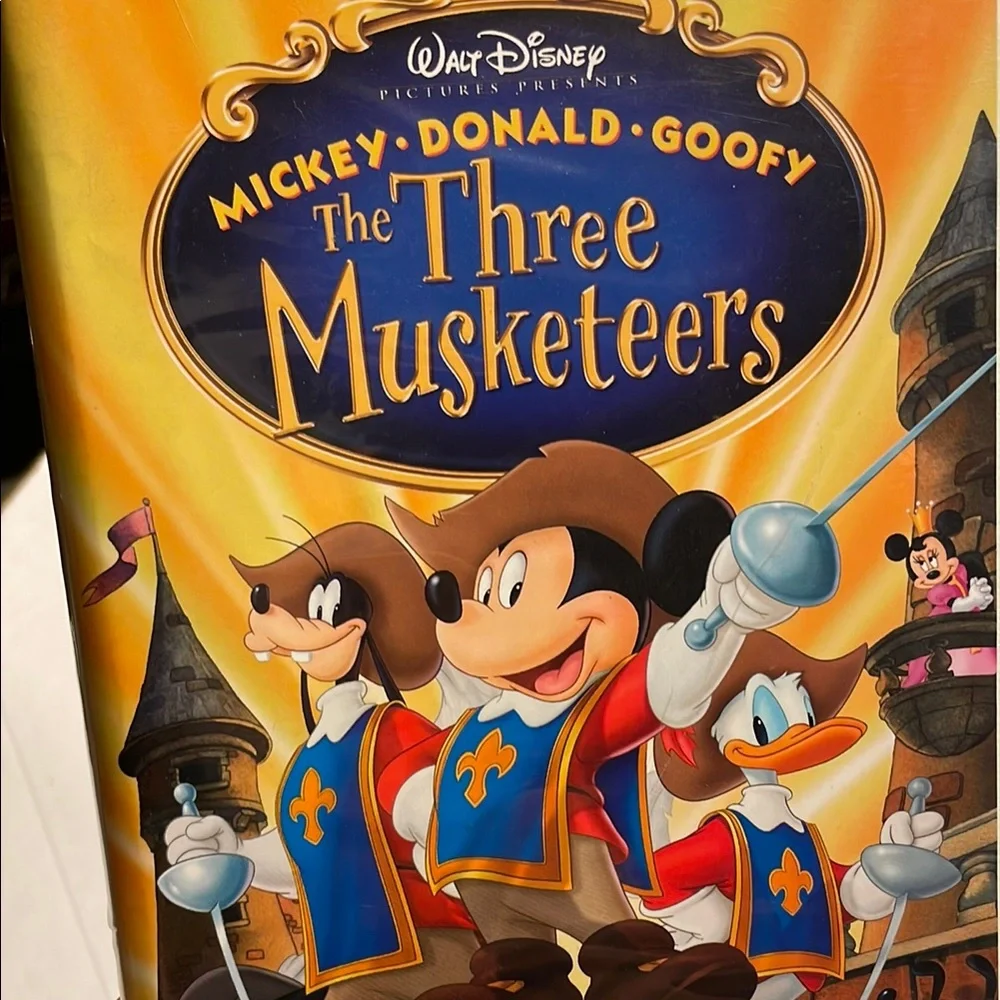 Disney's The Three Musketeers VHS